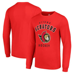 Ottawa Senators Starter Logo Long Sleeve T-Shirt On Sale