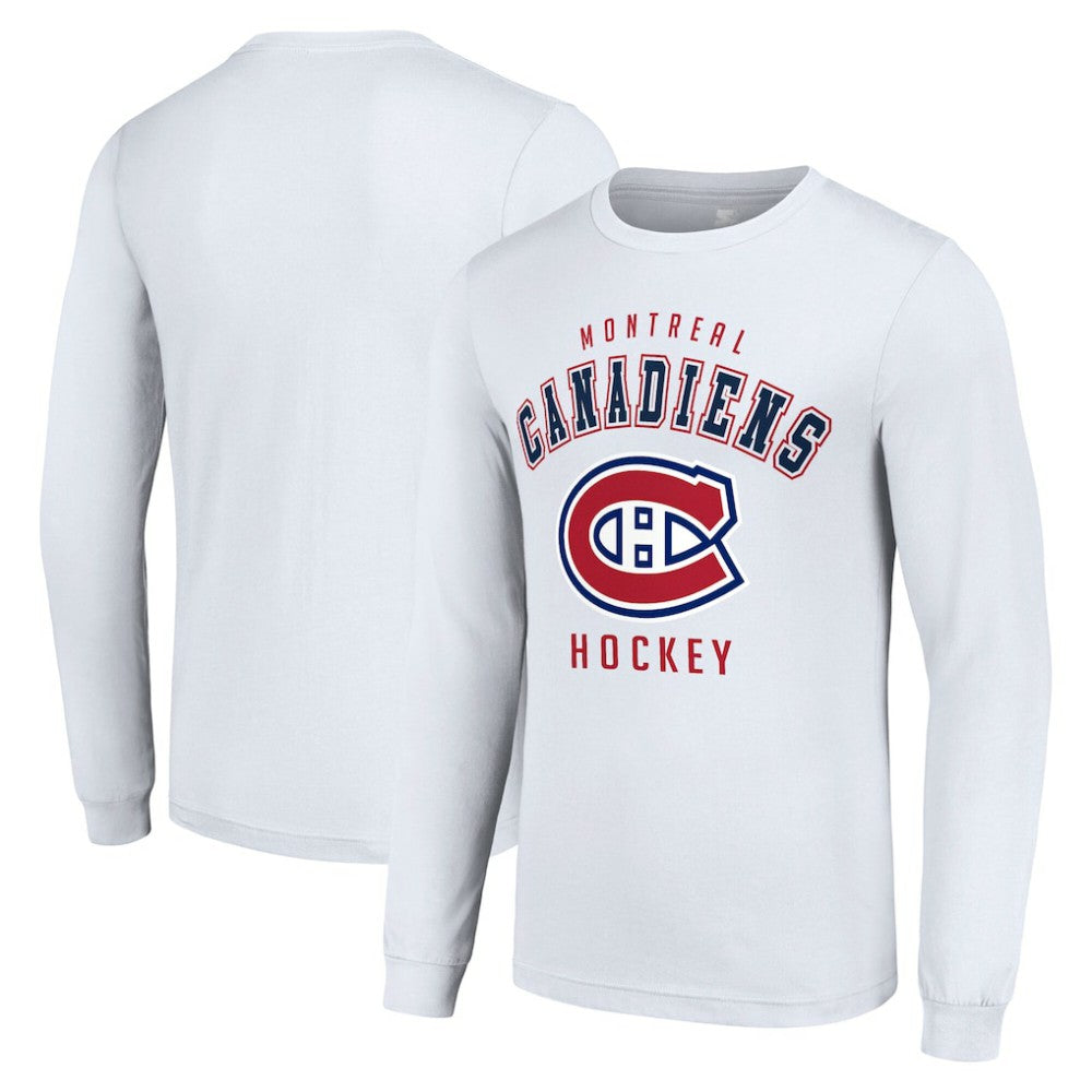 Montreal Canadiens Starter Logo Long Sleeve T-Shirt For Sale