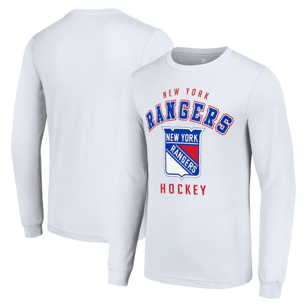 New York Rangers Starter Logo Long Sleeve T-Shirt Discount