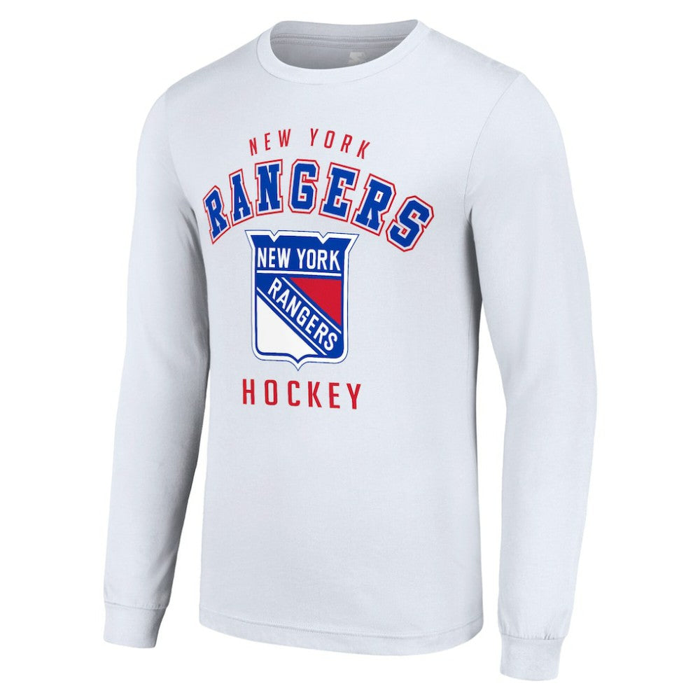 New York Rangers Starter Logo Long Sleeve T-Shirt Discount
