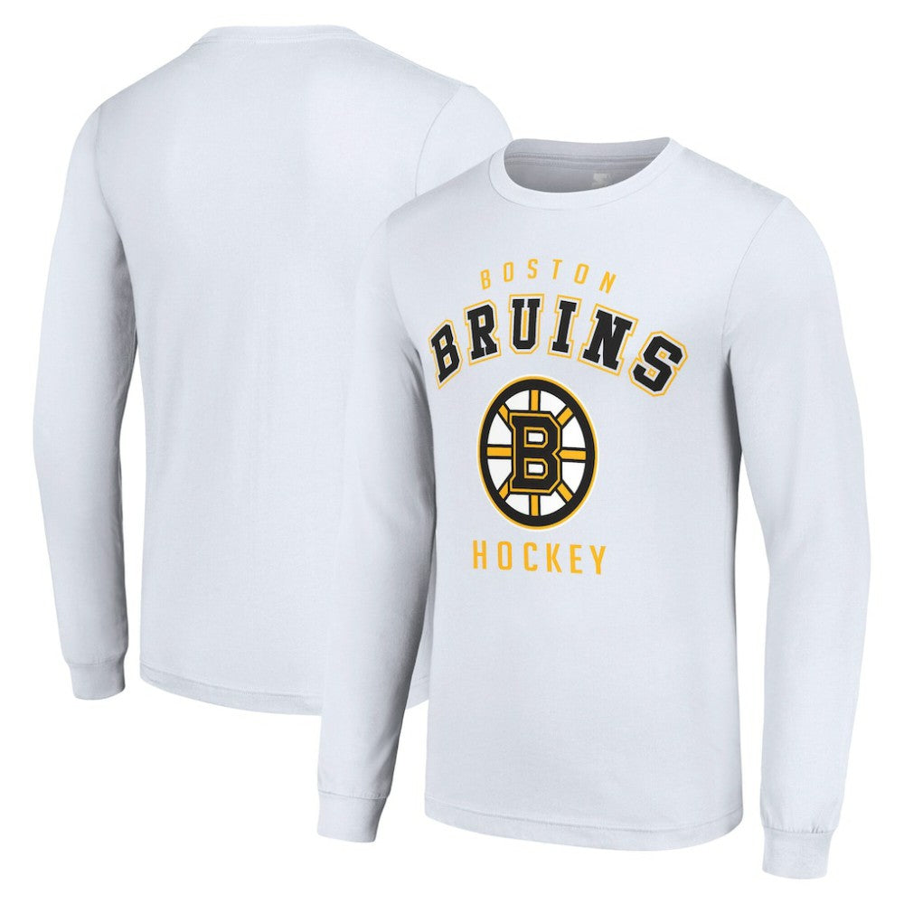 Boston Bruins Starter Logo Long Sleeve T-Shirt For Sale