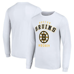 Boston Bruins Starter Logo Long Sleeve T-Shirt For Sale