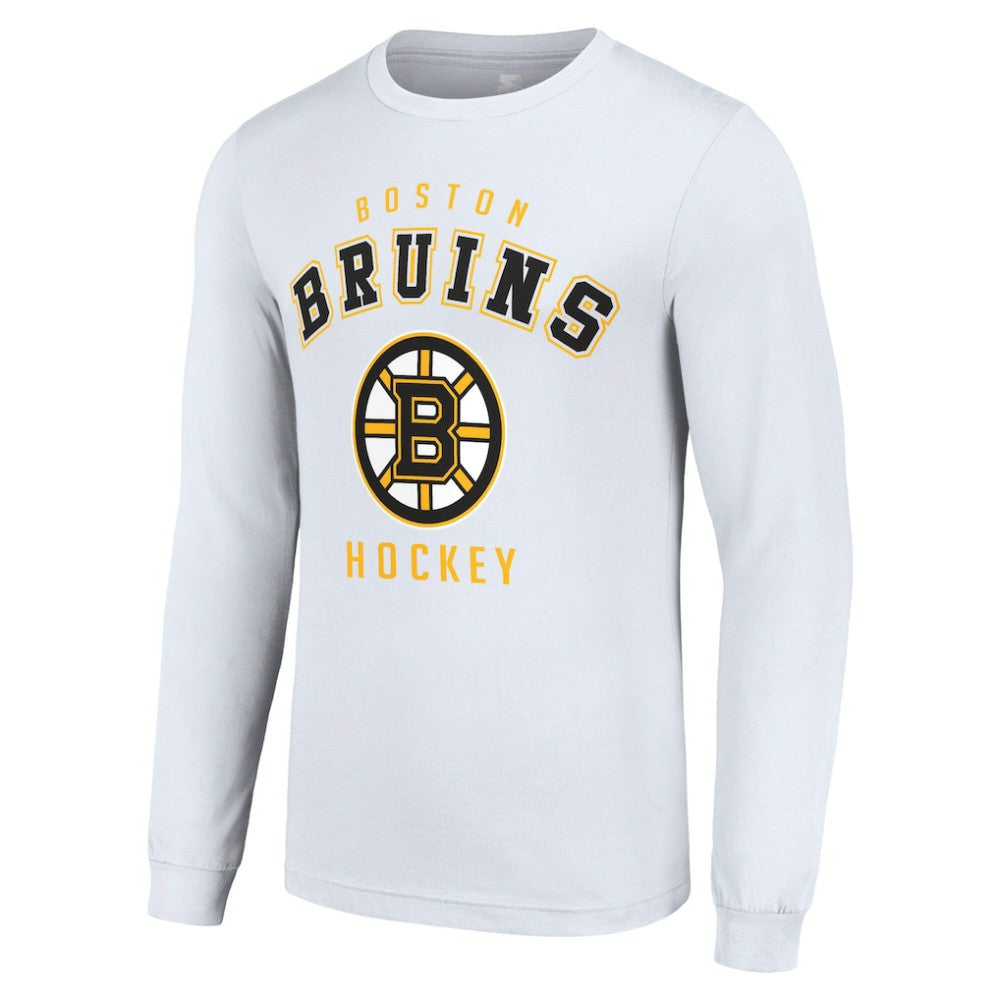 Boston Bruins Starter Logo Long Sleeve T-Shirt For Sale