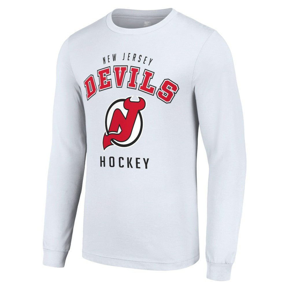 New Jersey Devils Starter Logo Long Sleeve T-Shirt Online