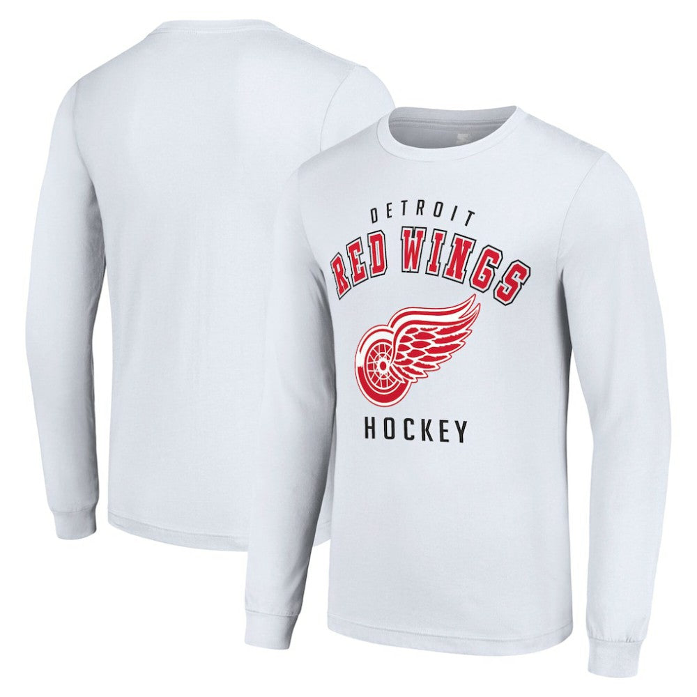 Detroit Red Wings Starter Logo Long Sleeve T-Shirt Outlet