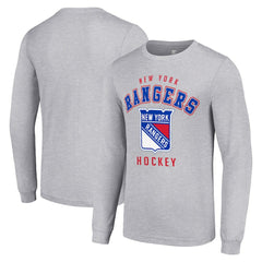 New York Rangers Starter Logo Long Sleeve T-Shirt On Sale