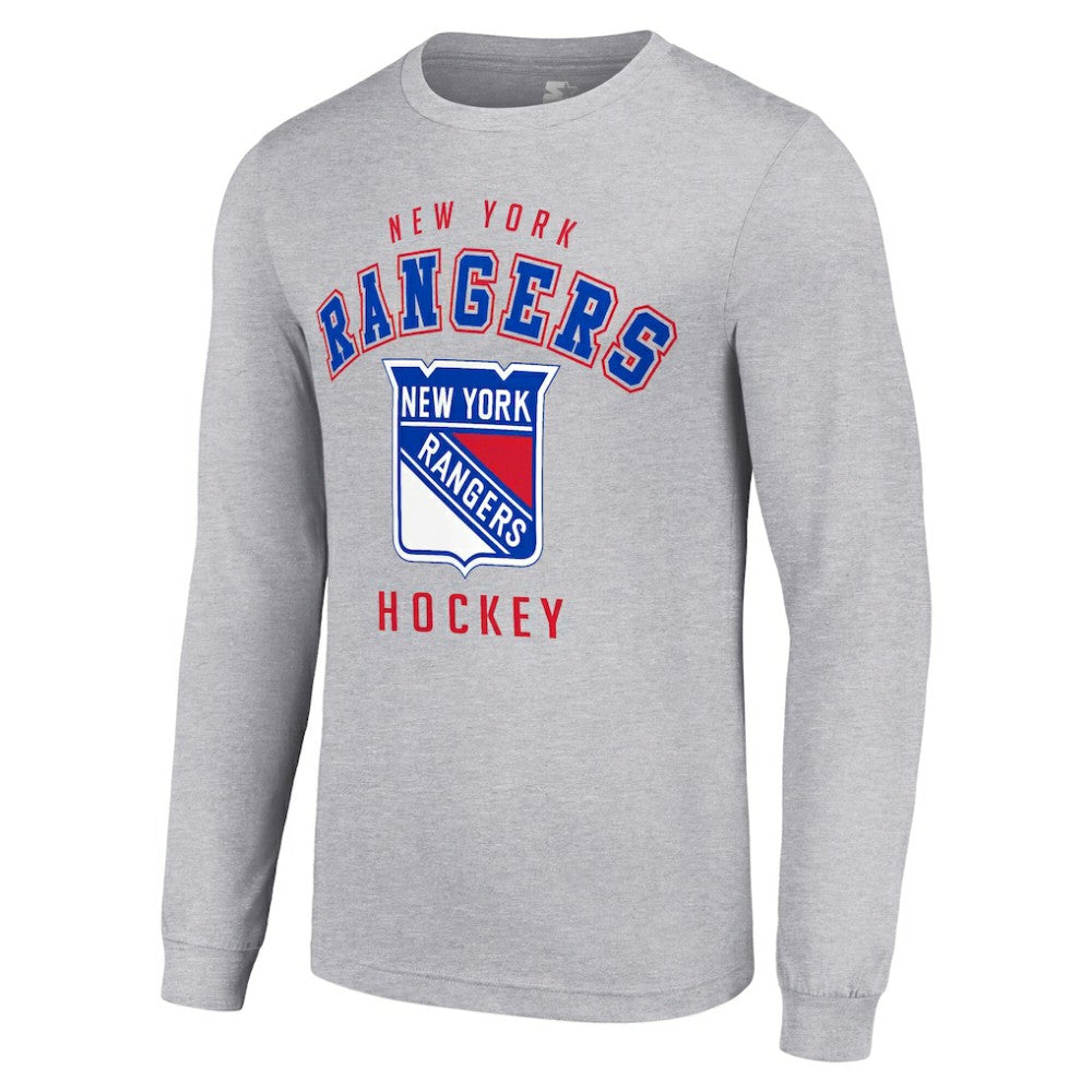 New York Rangers Starter Logo Long Sleeve T-Shirt On Sale