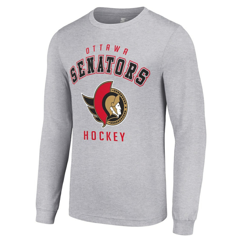 Ottawa Senators Starter Logo Long Sleeve T-Shirt Outlet