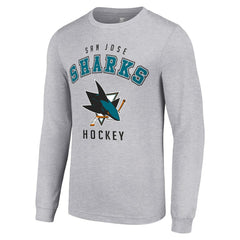 San Jose Sharks Starter Logo Long Sleeve T-Shirt Outlet