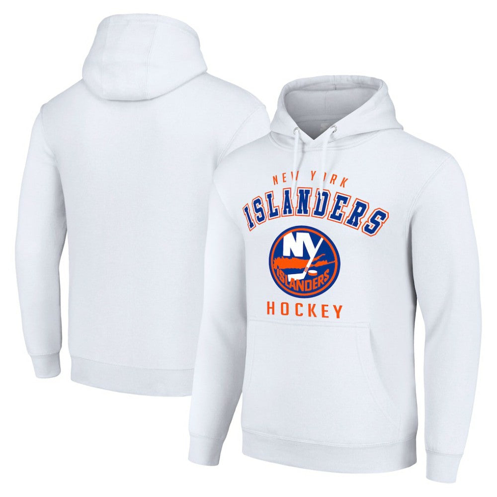 New York Islanders Starter Logo Pullover Hoodie For Sale