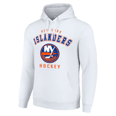 New York Islanders Starter Logo Pullover Hoodie For Sale