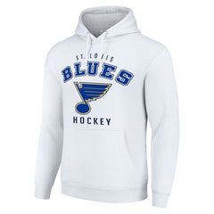 St. Louis Blues Starter Logo Pullover Hoodie On Sale