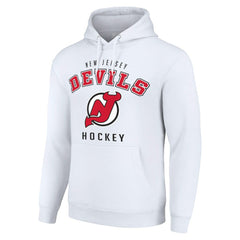 New Jersey Devils Starter Logo Pullover Hoodie For Sale
