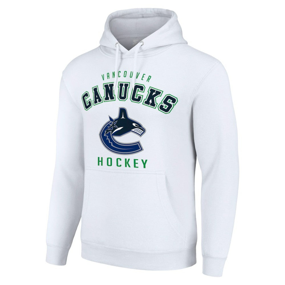 Vancouver Canucks Starter Logo Pullover Hoodie Discount