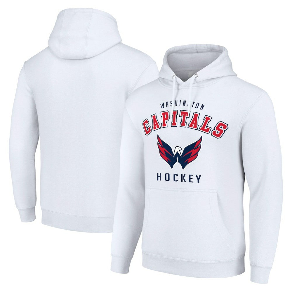 Washington Capitals Starter Logo Pullover Hoodie Outlet