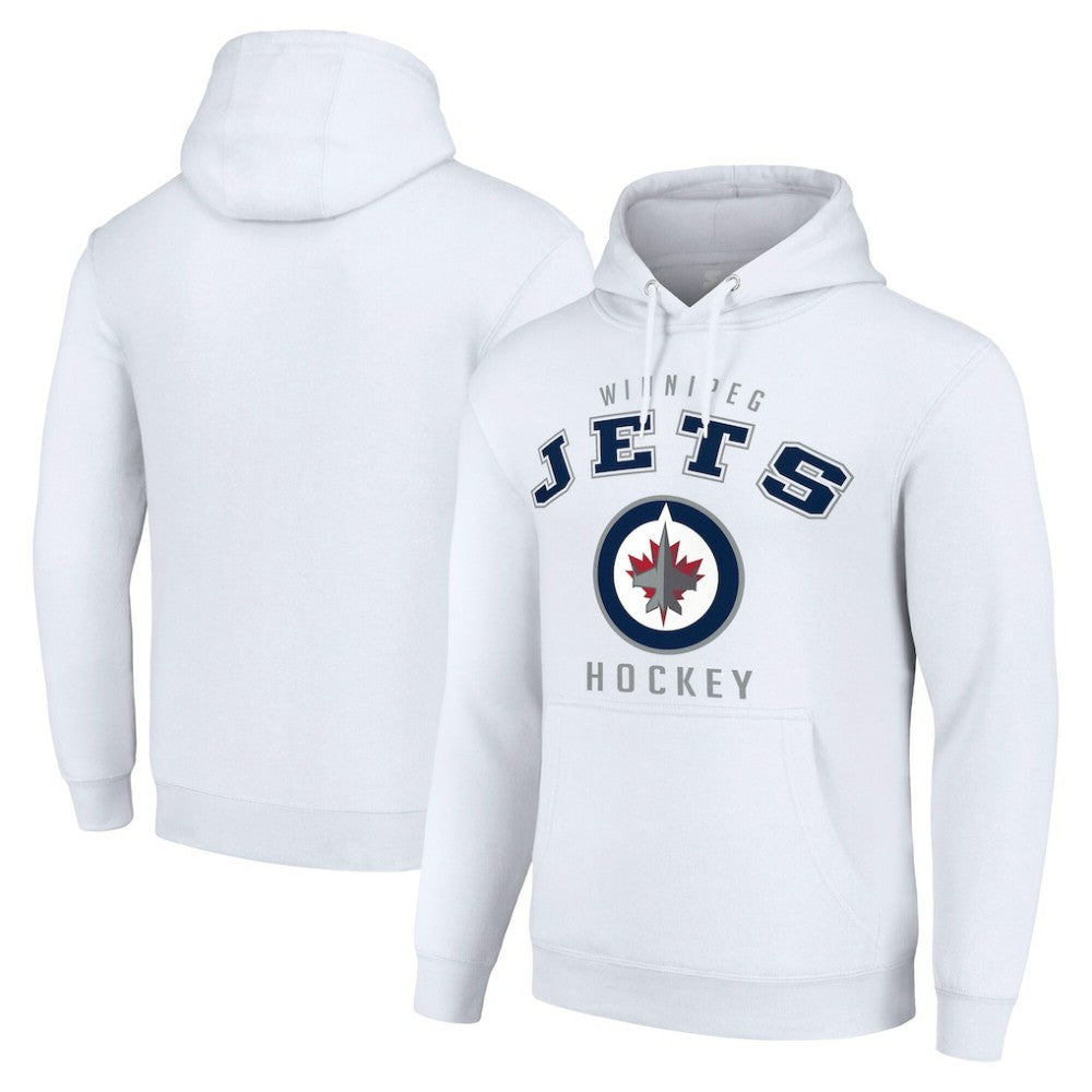 Winnipeg Jets Starter Logo Pullover Hoodie On Sale