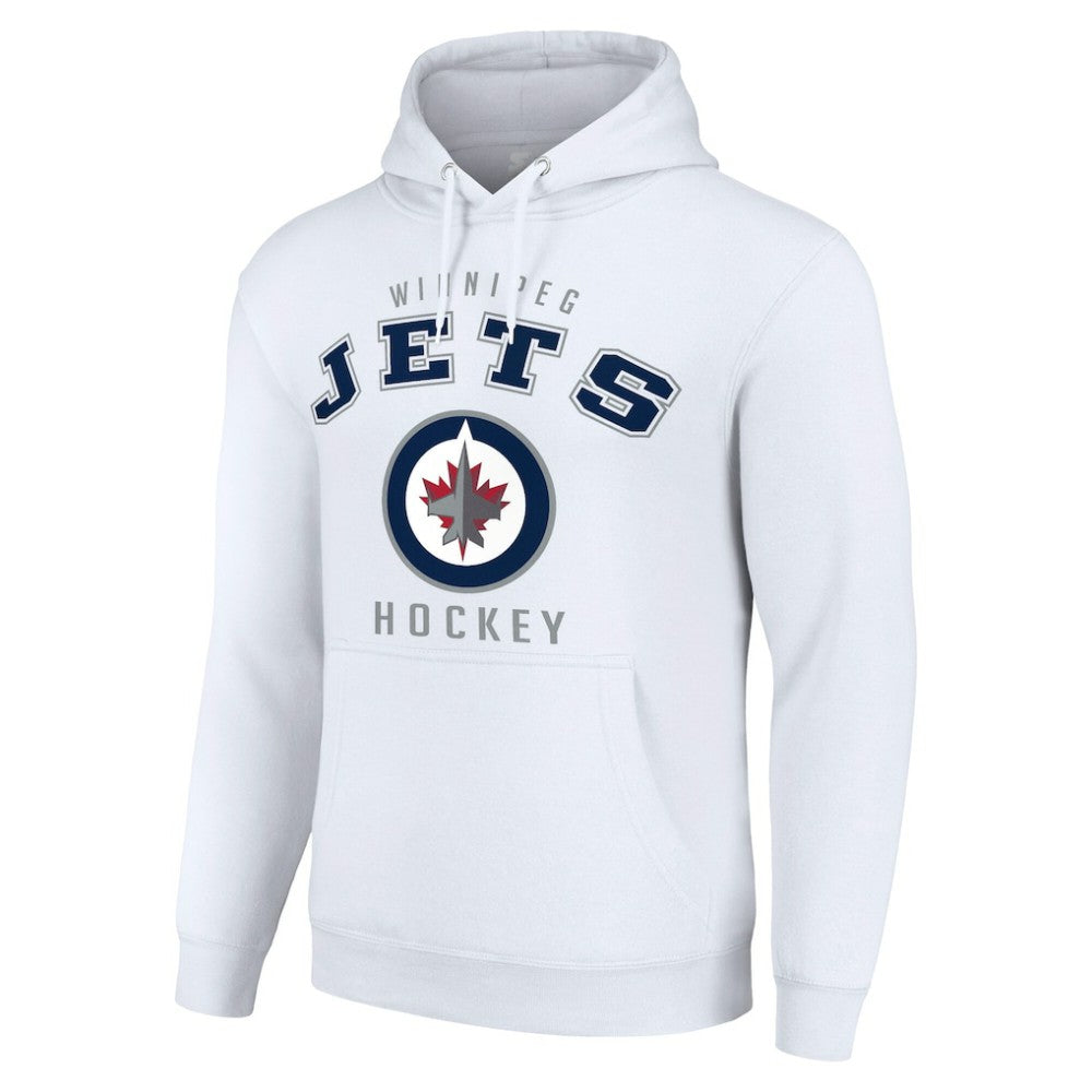 Winnipeg Jets Starter Logo Pullover Hoodie On Sale