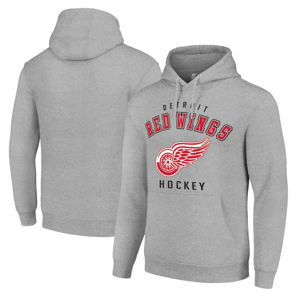 Detroit Red Wings Starter Logo Pullover Hoodie On Sale