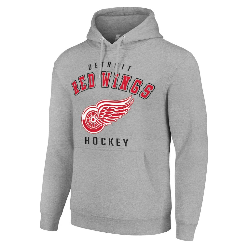 Detroit Red Wings Starter Logo Pullover Hoodie On Sale