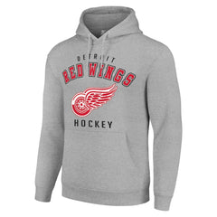 Detroit Red Wings Starter Logo Pullover Hoodie On Sale