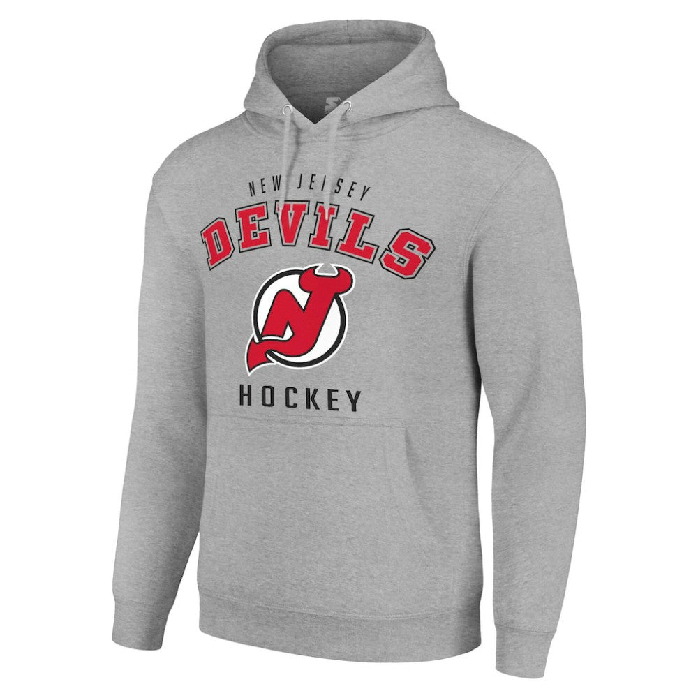 New Jersey Devils Starter Logo Pullover Hoodie Outlet