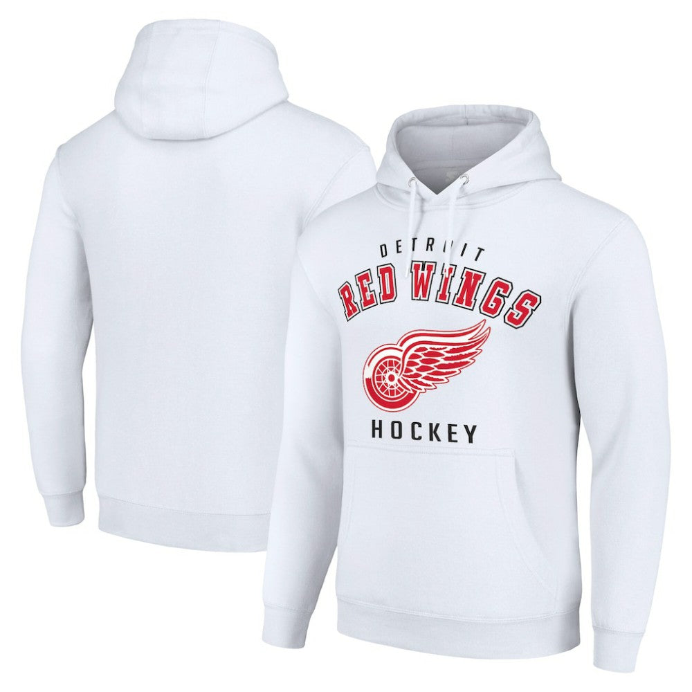 Detroit Red Wings Starter Logo Pullover Hoodie Outlet