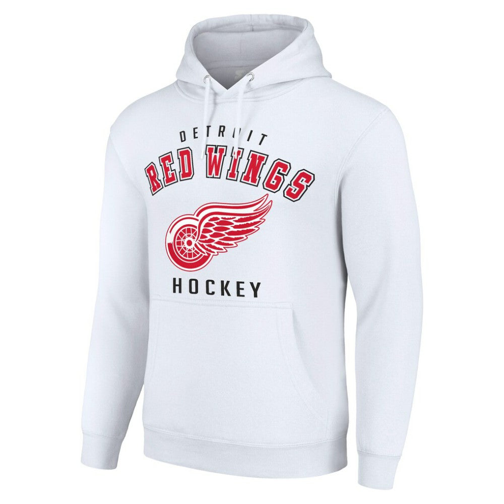 Detroit Red Wings Starter Logo Pullover Hoodie Outlet