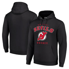 New Jersey Devils Starter Logo Pullover Hoodie Discount
