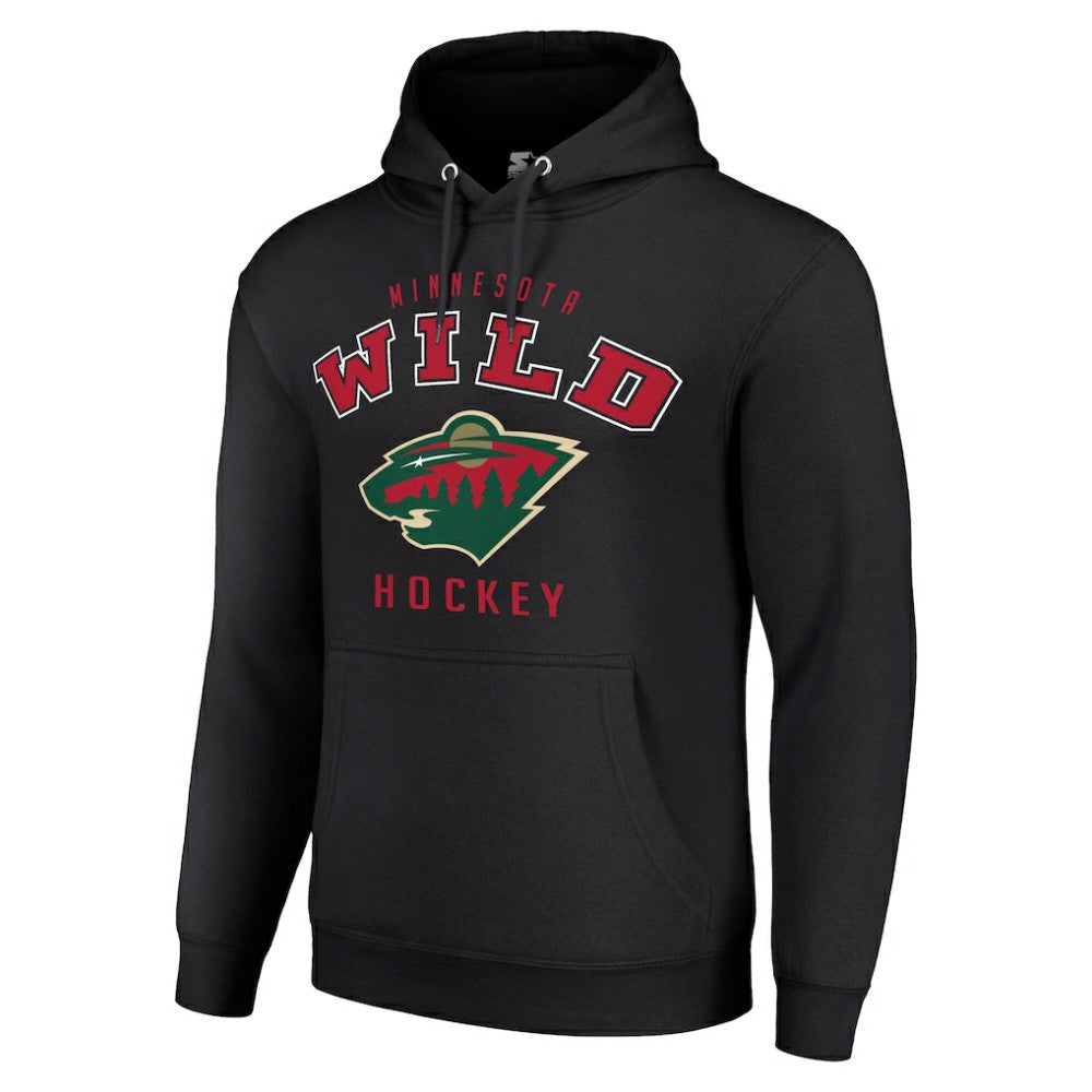 Minnesota Wild Starter Logo Pullover Hoodie Discount