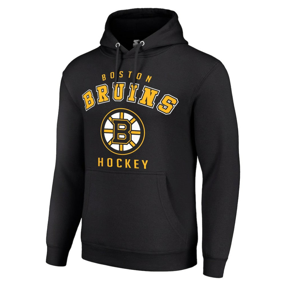 Boston Bruins Starter Logo Pullover Hoodie Discount