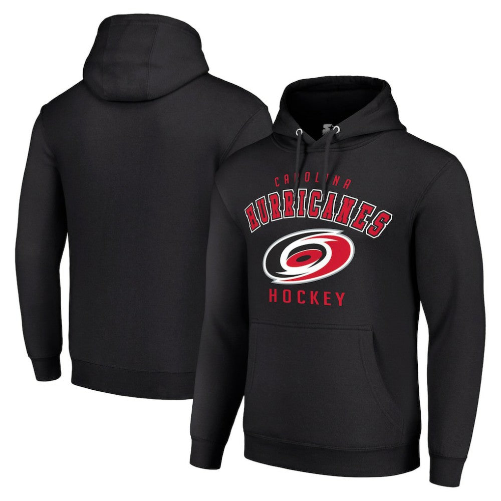 Carolina Hurricanes Starter Logo Pullover Hoodie On Sale