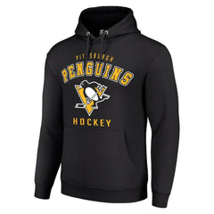 Pittsburgh Penguins Starter Logo Pullover Hoodie Outlet