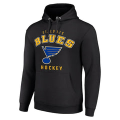 St. Louis Blues Starter Logo Pullover Hoodie On Sale