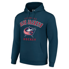 Columbus Blue Jackets Starter Logo Pullover Hoodie For Sale