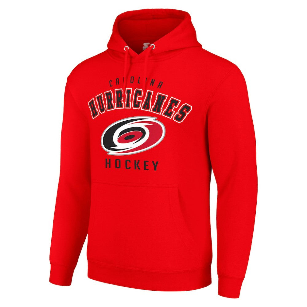 Carolina Hurricanes Starter Logo Pullover Hoodie On Sale