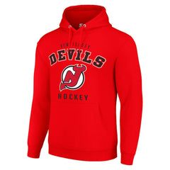 New Jersey Devils Starter Logo Pullover Hoodie For Sale