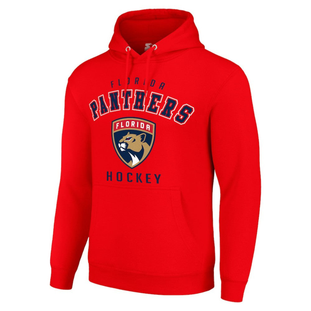 Florida Panthers Starter Logo Pullover Hoodie On Sale