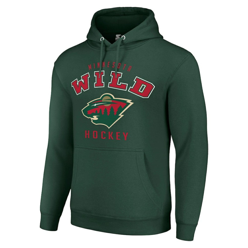 Minnesota Wild Starter Logo Pullover Hoodie For Sale