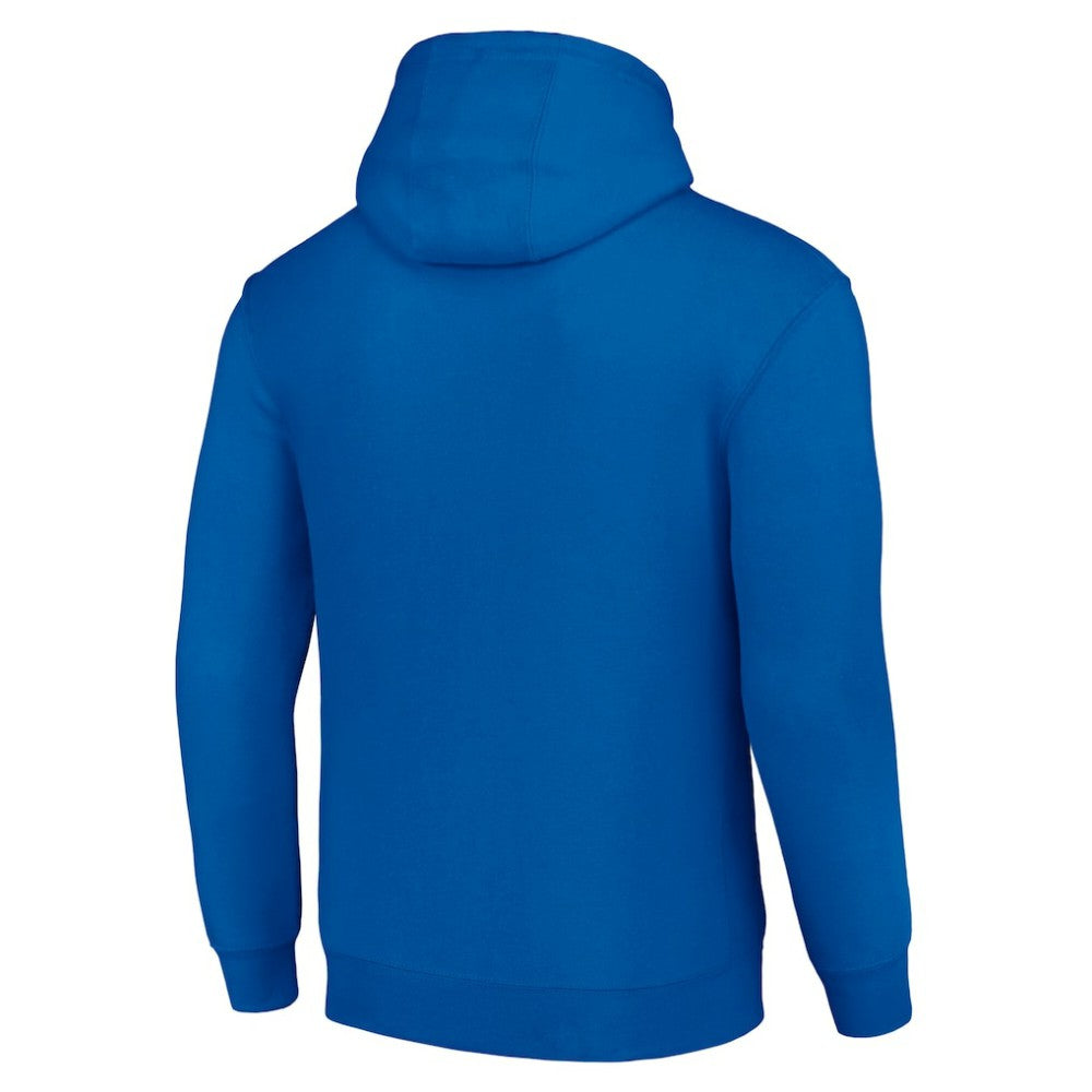 Edmonton Oilers Starter Logo Pullover Hoodie On Sale