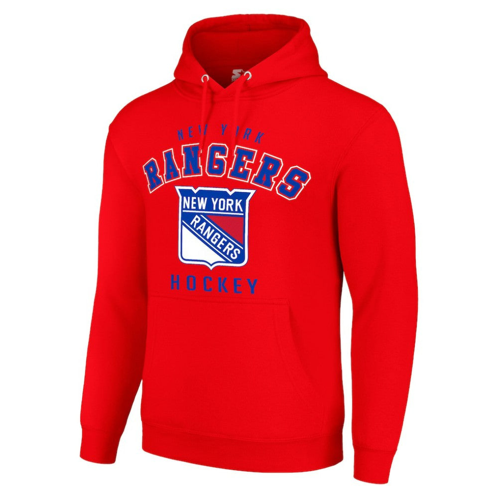 New York Rangers Starter Logo Pullover Hoodie For Sale