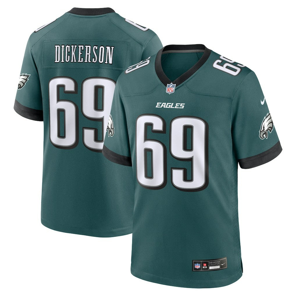 Philadelphia Eagles Nike Landon Dickerson  Team Game Jersey