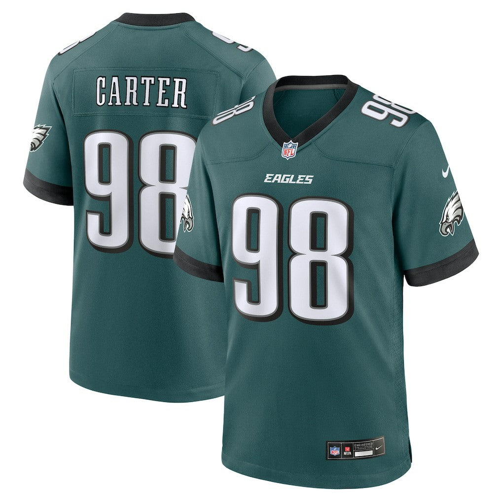Philadelphia Eagles Nike Jalen Carter  Team Game Jersey