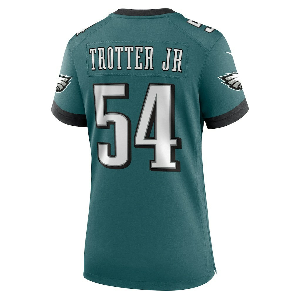 Philadelphia Eagles Nike Jeremiah Trotter Jr.  Women's Team Game Jersey
