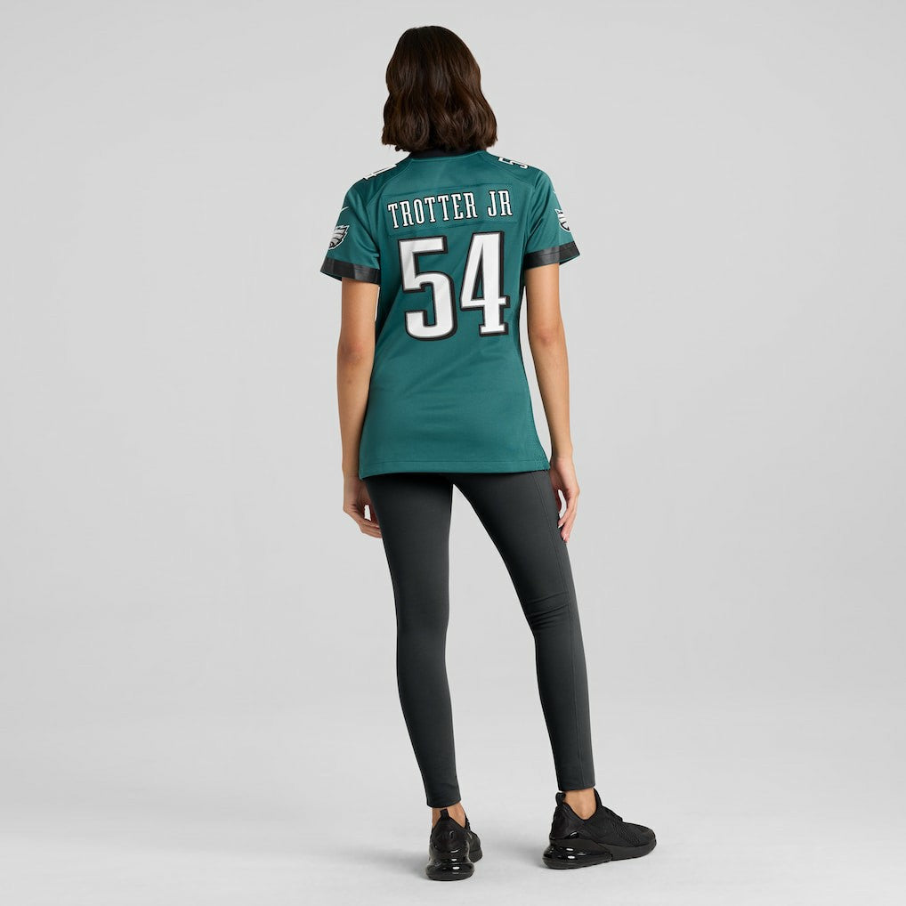 Philadelphia Eagles Nike Jeremiah Trotter Jr.  Women's Team Game Jersey