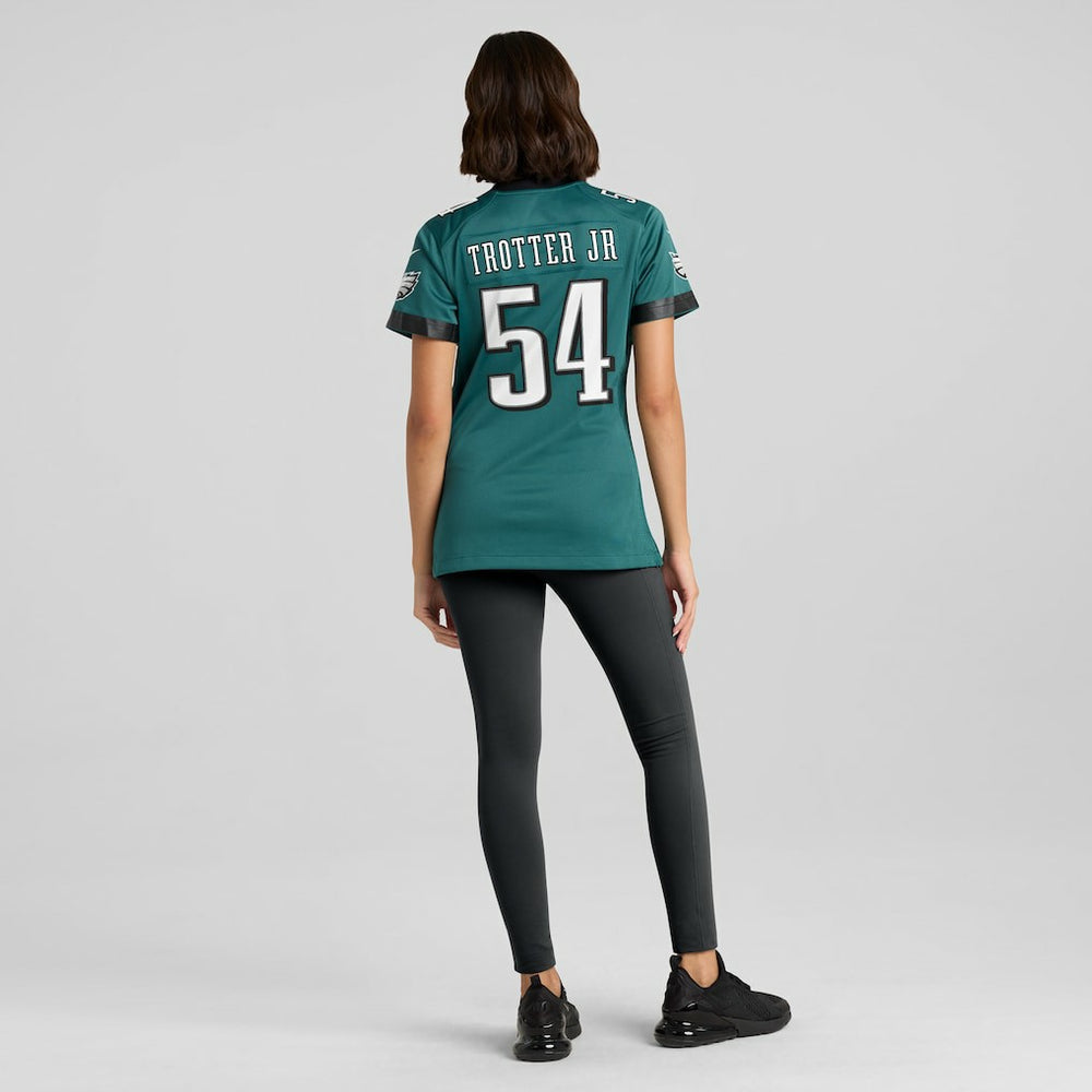 Philadelphia Eagles Nike Jeremiah Trotter Jr.  Women's Team Game Jersey