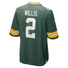 Green Bay Packers Nike Malik Willis  Game Jersey