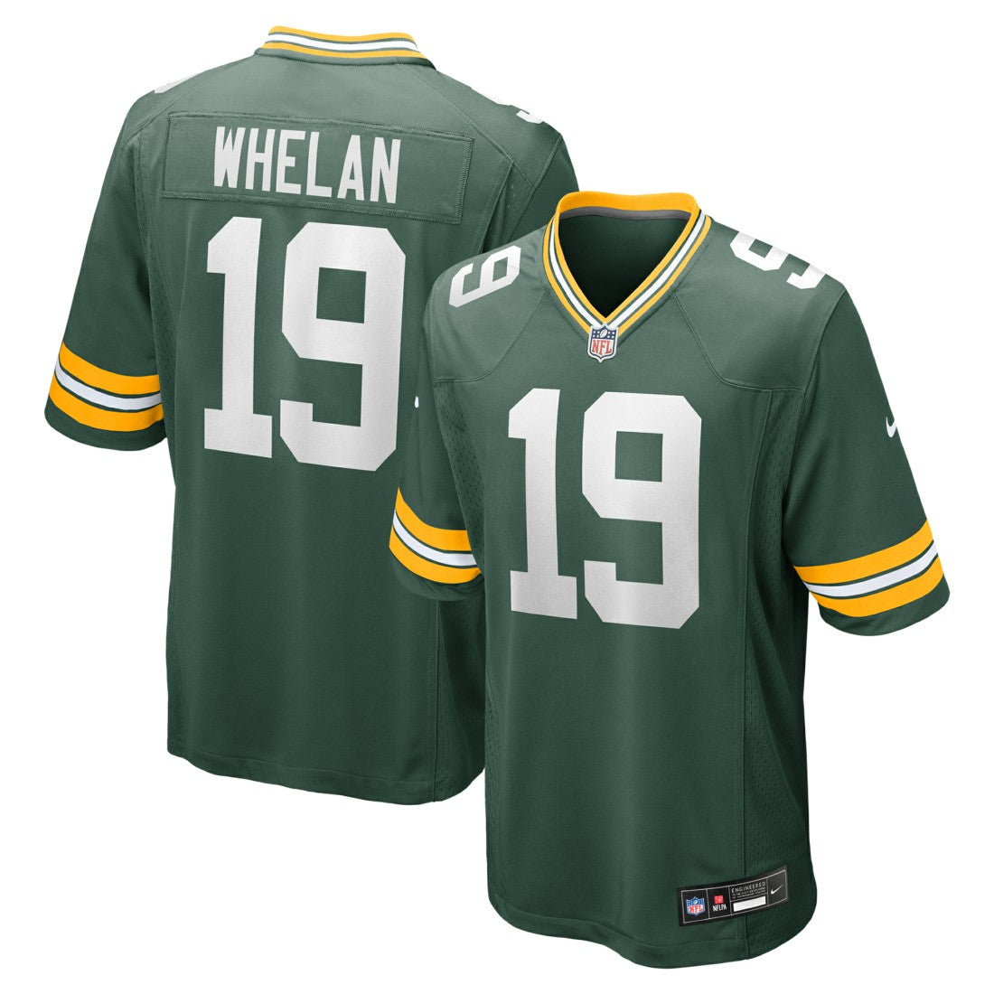 Green Bay Packers Nike Daniel Whelan  Game Jersey