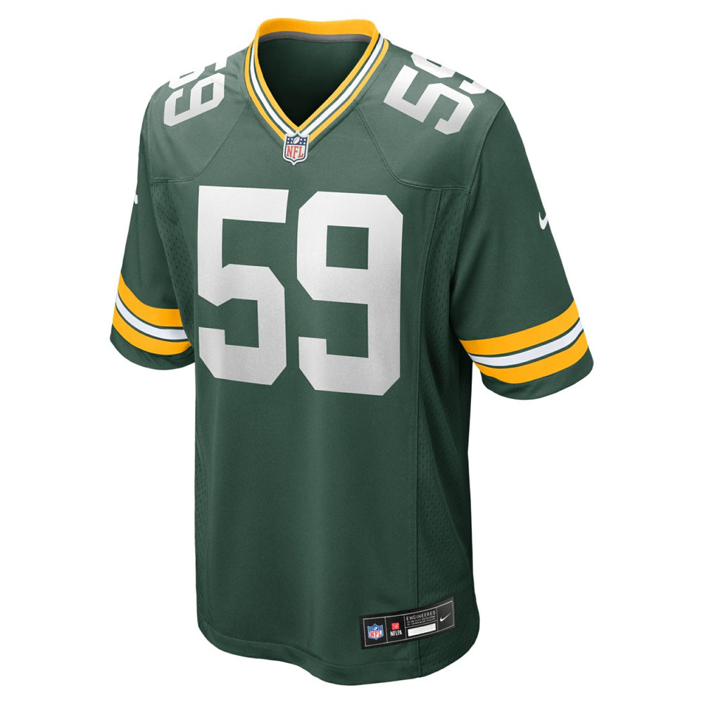 Green Bay Packers Nike Ty'Ron Hopper  Game Jersey