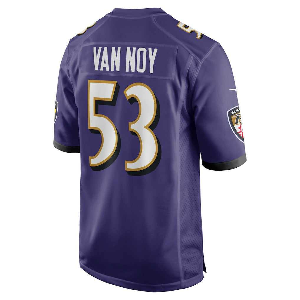 Baltimore Ravens Nike Kyle Van Noy  Team Game Jersey