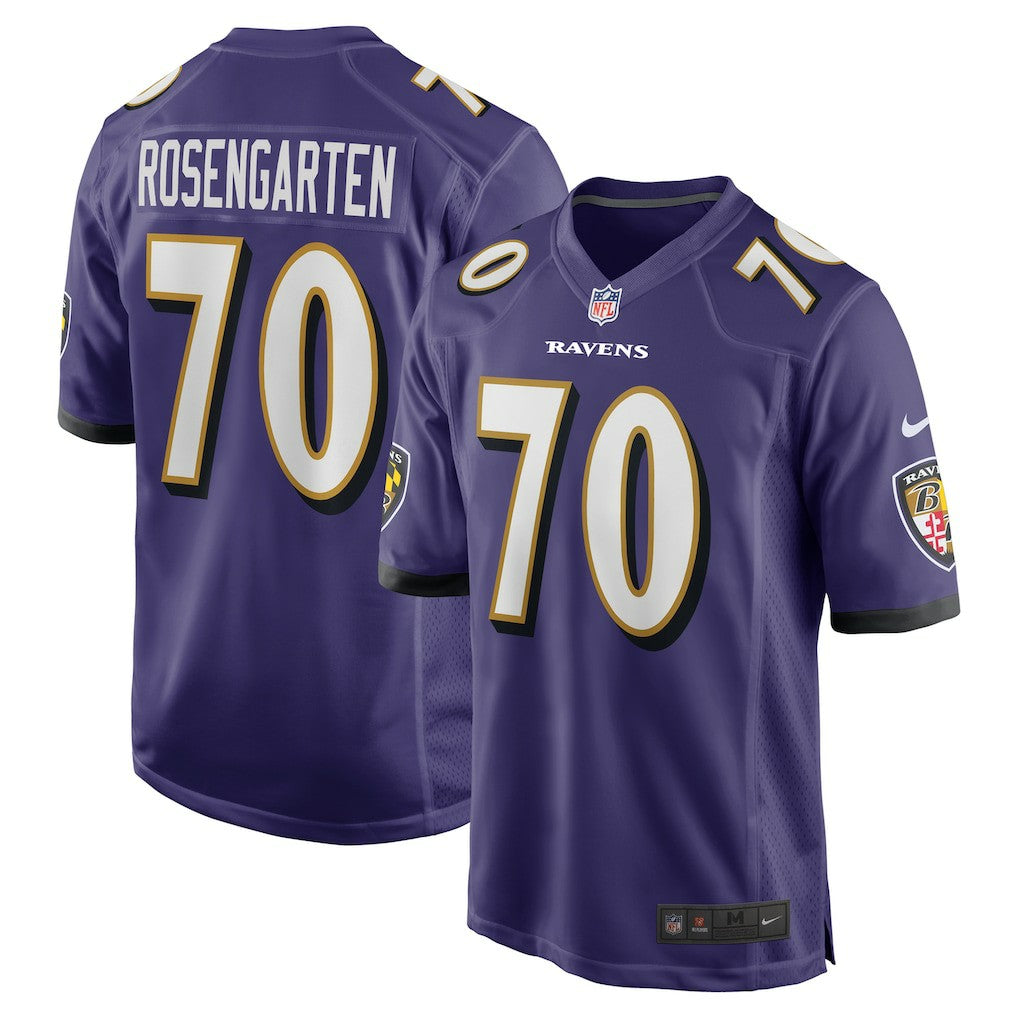 Baltimore Ravens Nike Roger Rosengarten  Team Game Jersey
